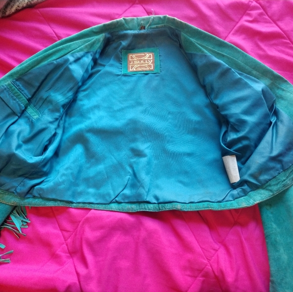 Boar Suede Leather Jacket - Picture 12 of 16